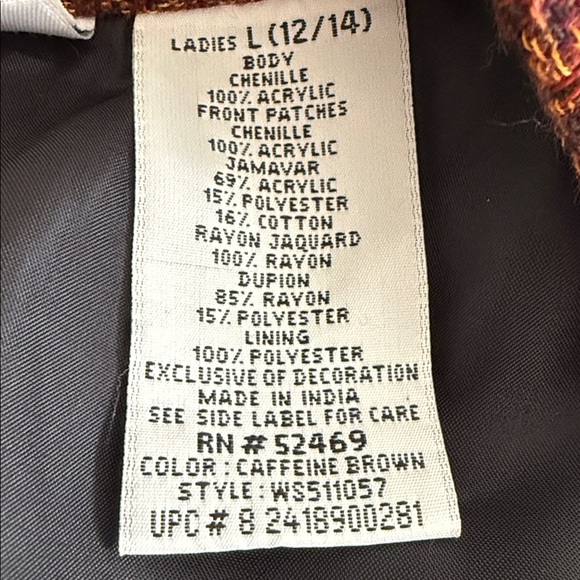 White Stag patchwork coat - Picture 16 of 16